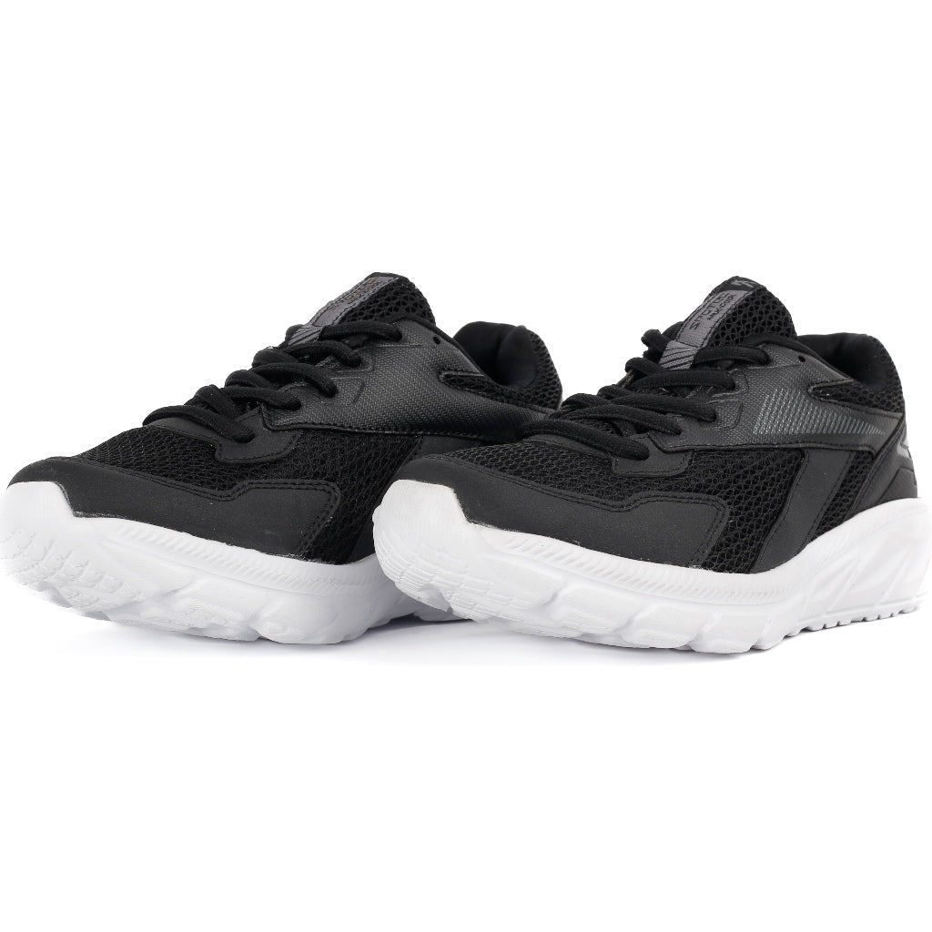 SPOTEC SNEAKERS WALDEN JR - HITAM/PUTIH