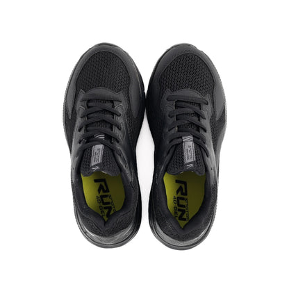 SPOTEC SNEAKERS WALDEN JR - HITAM/PUTIH