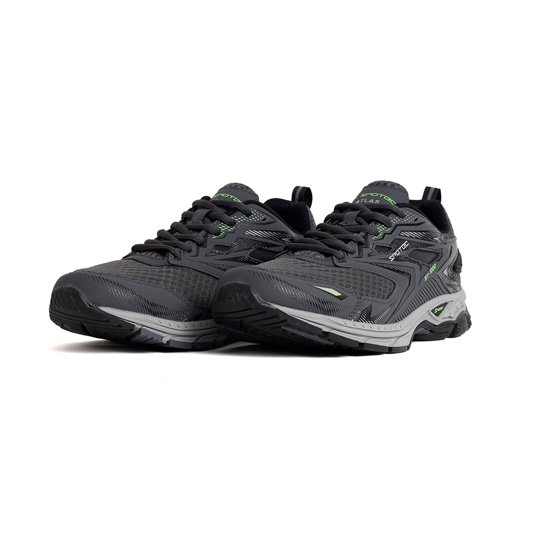 SPOTEC RUNNING ATLAS - DARK GREY/BRIGHT GREEN