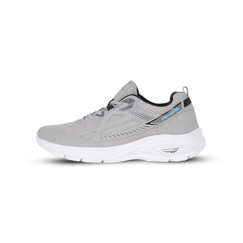 SPOTEC RUNNING COMFORT WAVE HARVEY - LIGHT GREY/WHITE