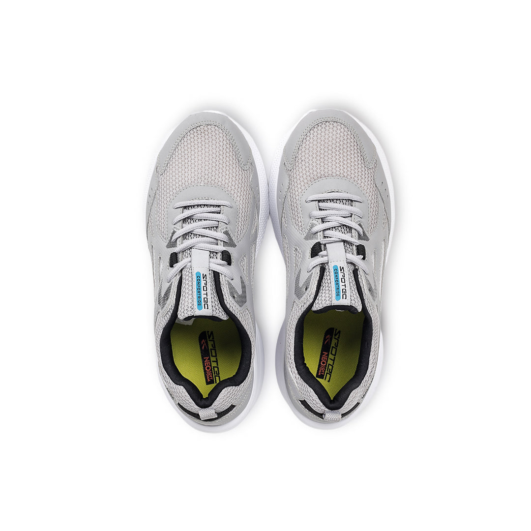 SPOTEC RUNNING COMFORT WAVE HARVEY - LIGHT GREY/WHITE