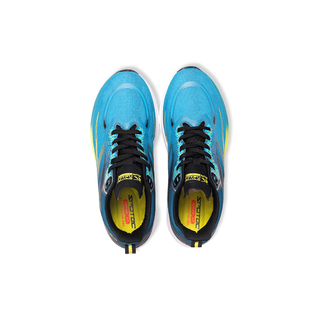 SPOTEC RUNNING OMEGA - TEAL GREEN/BRIGHT GREEN
