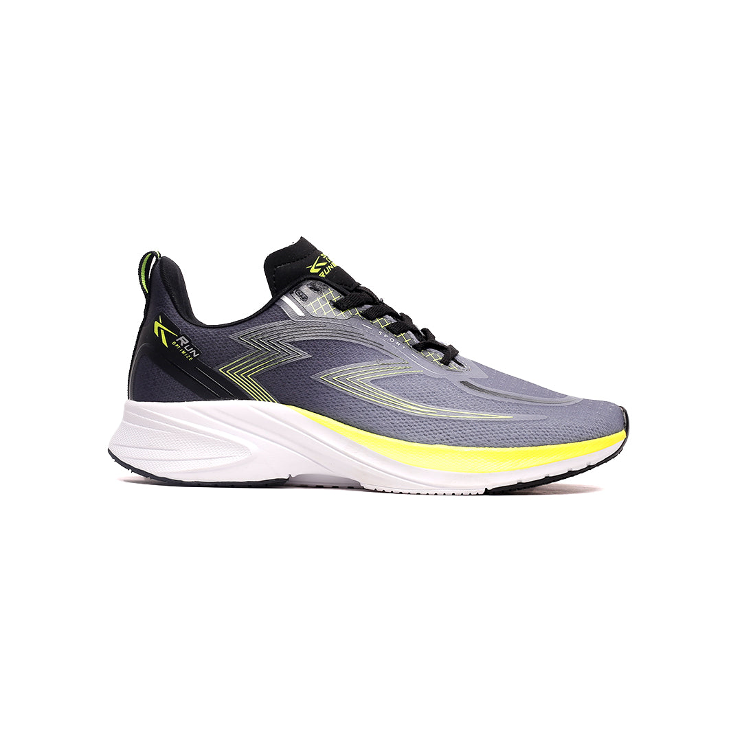 SPOTEC RUNNING OMEGA - GREY/BRIGHT GREEN
