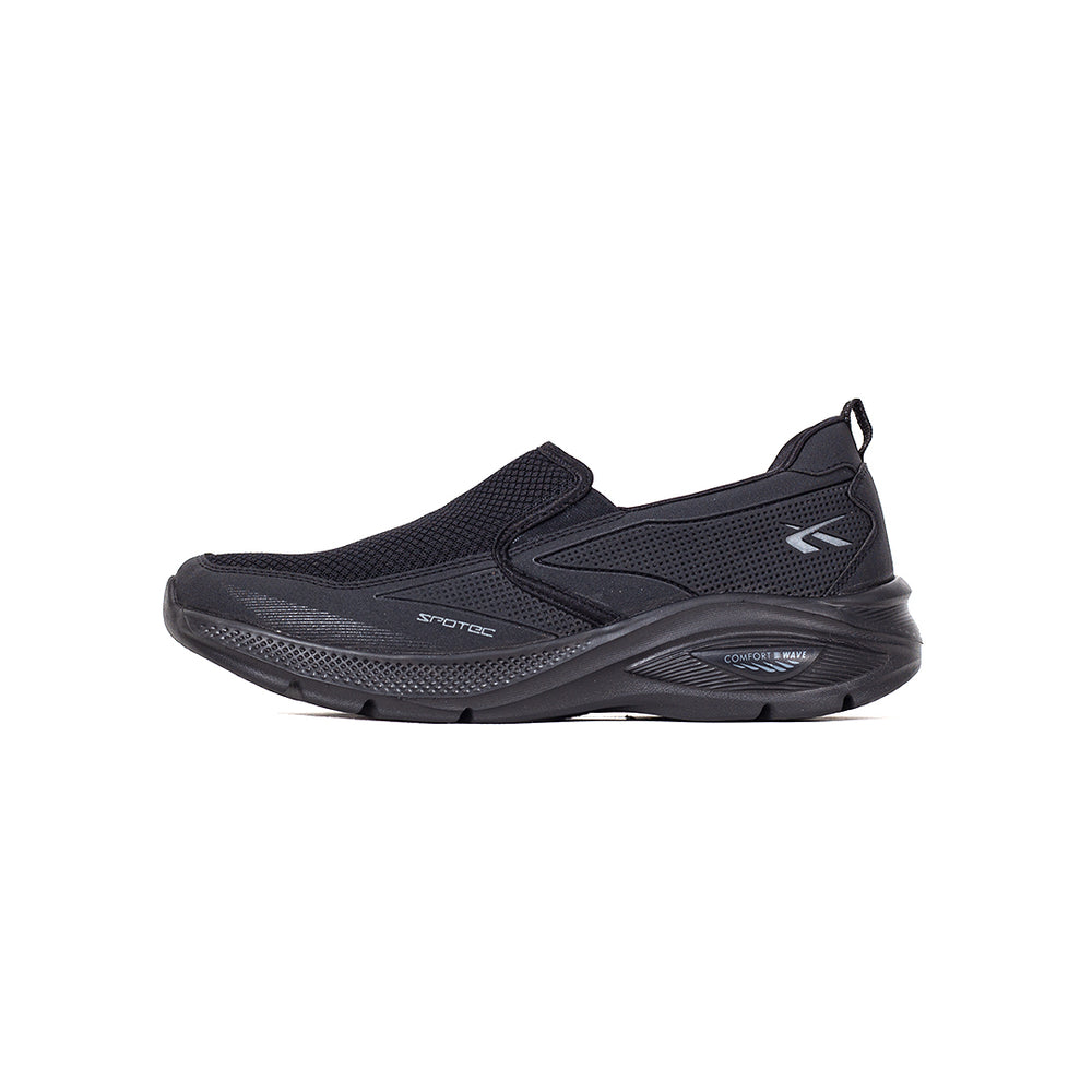 SPOTEC WALKING COMFORT WAVE ONYX - BLACK/BLACK