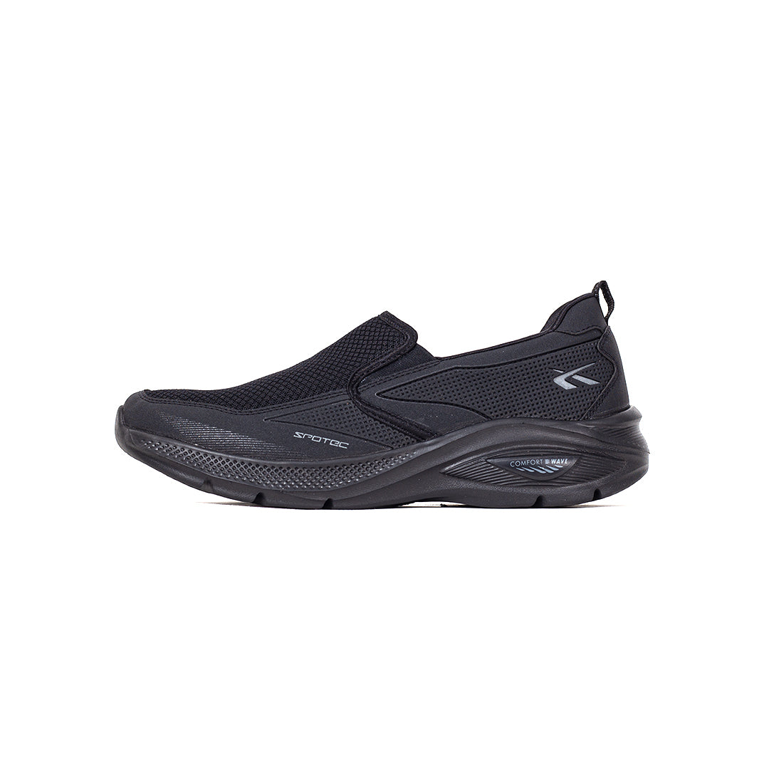 SPOTEC WALKING COMFORT WAVE ONYX - BLACK/BLACK
