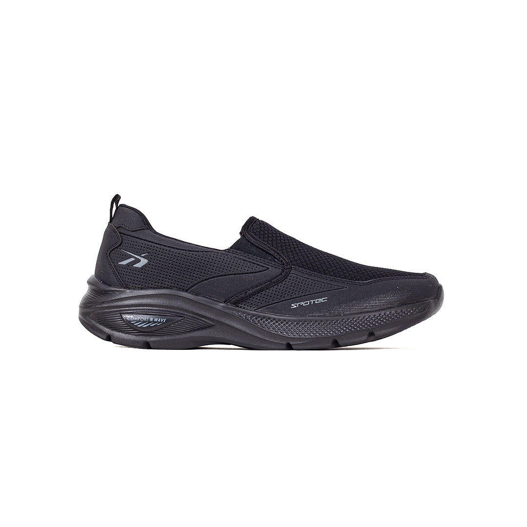 SPOTEC WALKING COMFORT WAVE ONYX - BLACK/BLACK