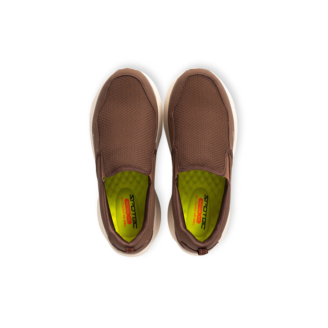 SPOTEC WALKING COMFORT WAVE ONYX - BROWN/OFF WHITE