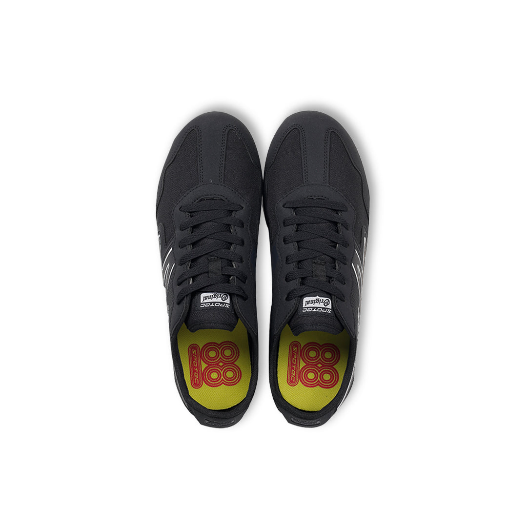 SPOTEC SNEAKERS POTHER - HITAM/PUTIH