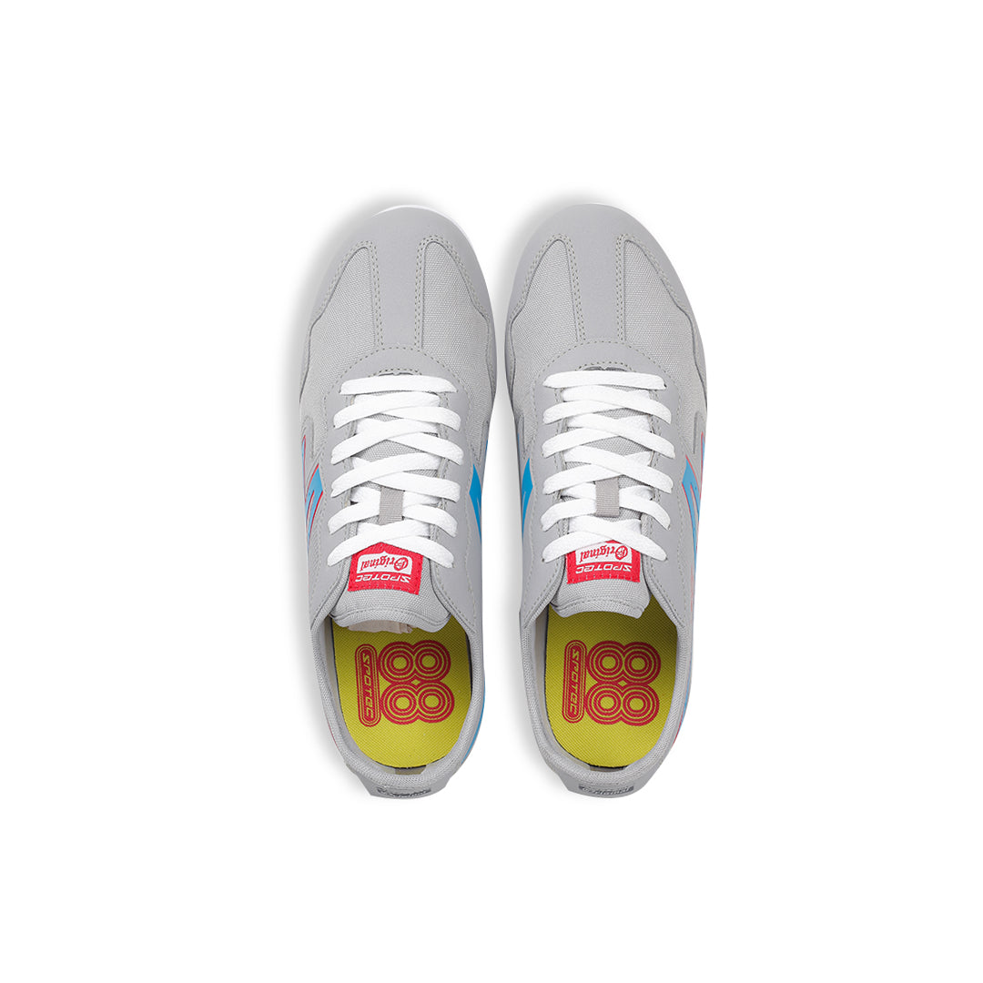 SPOTEC SNEAKERS POTHER - LIGHT GREY/BLUE