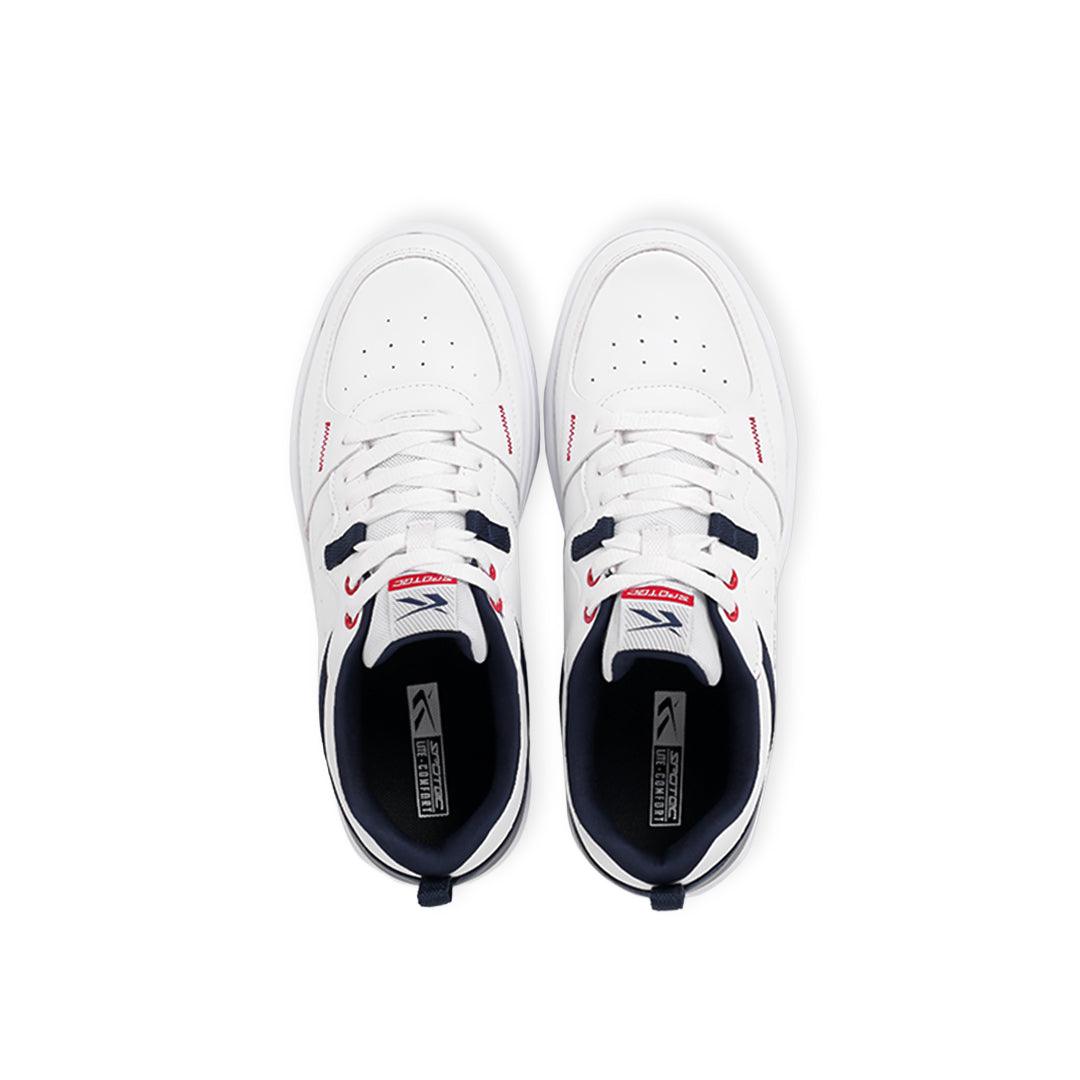 SPOTEC SNEAKERS WONKA - PUTIH/BIRU TUA