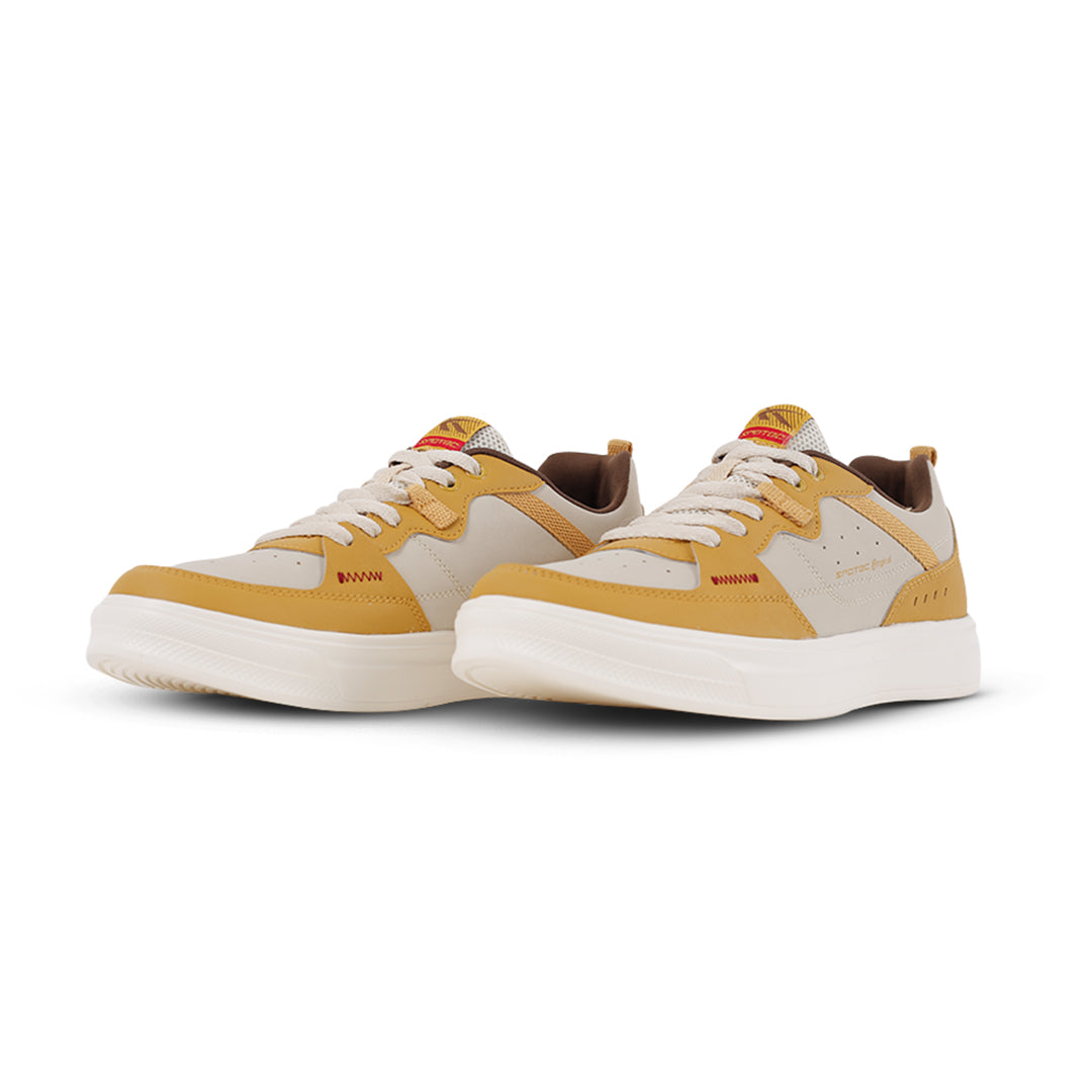 SPOTEC SNEAKERS WONKA - OFF WHITE/MUSTARD