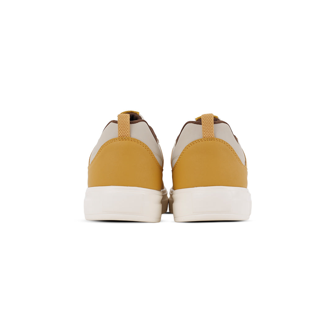 SPOTEC SNEAKERS WONKA - OFF WHITE/MUSTARD