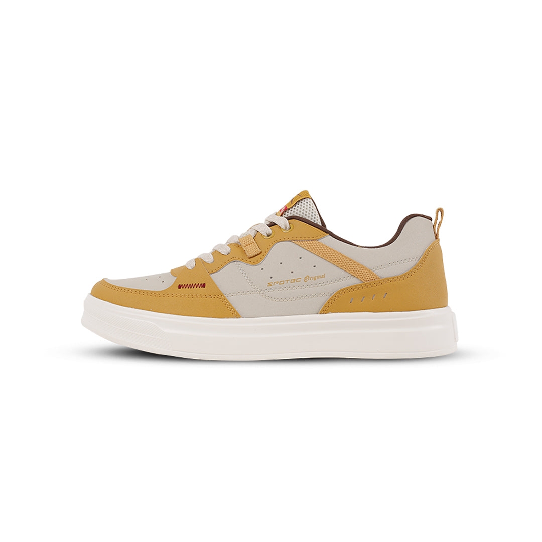 SPOTEC SNEAKERS WONKA - OFF WHITE/MUSTARD