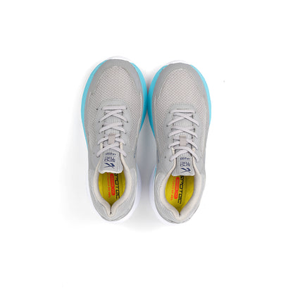 SPOTEC RUNNING EASTON - LIGHT GREY/TEAL BLUE