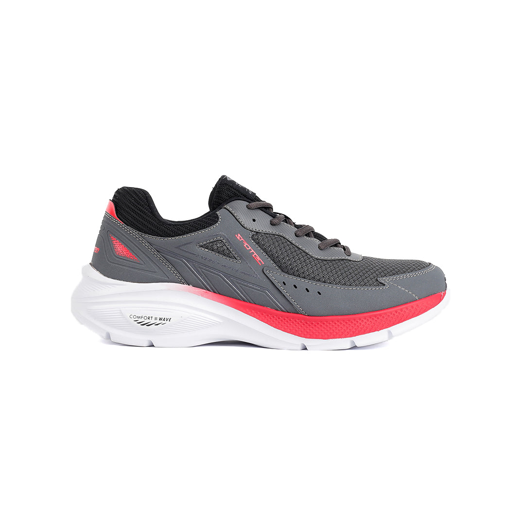 SPOTEC RUNNING EASTON - DARK GREY/RED