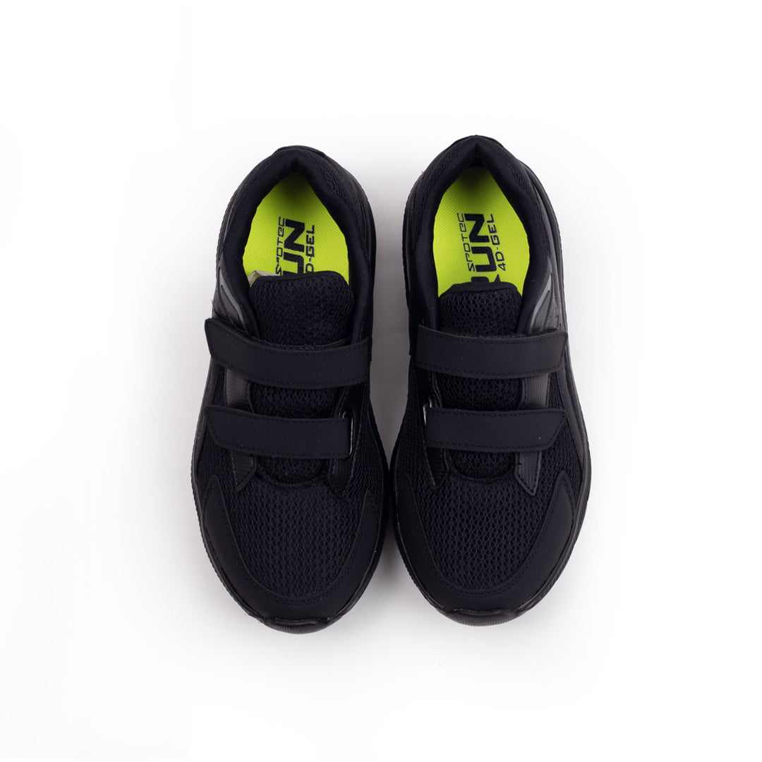 SPOTEC SNEAKERS CALVIN JR - HITAM/HITAM