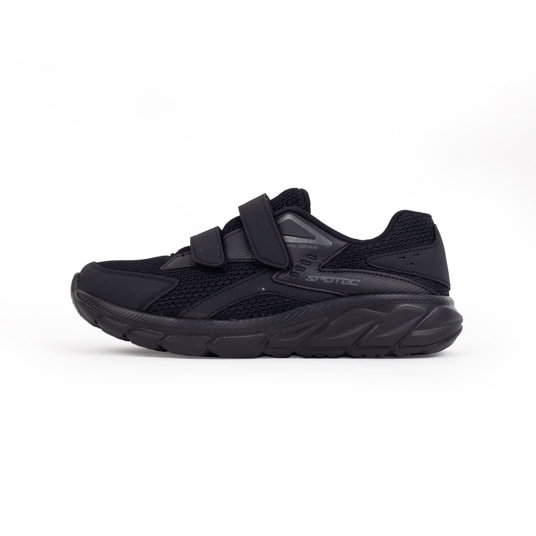 SPOTEC SNEAKERS CALVIN JR - HITAM/HITAM