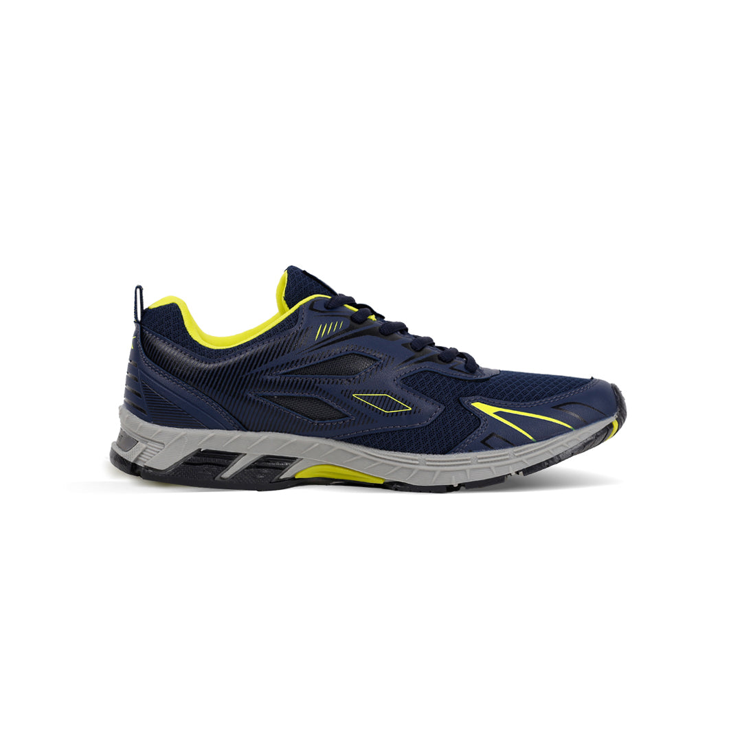 SPOTEC RUNNING VENTURE - NAVY/BRIGHT GREEN