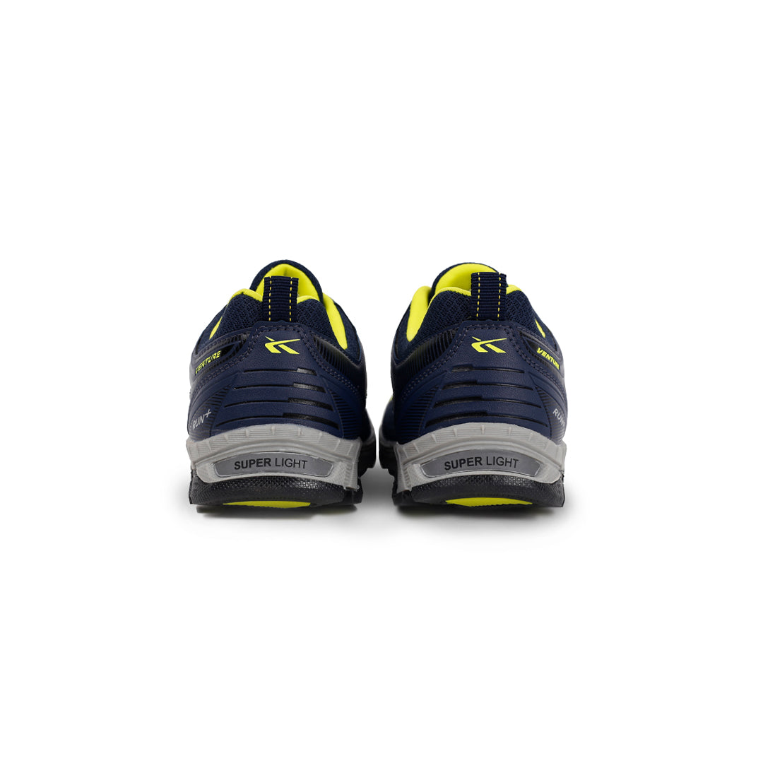 SPOTEC RUNNING VENTURE - NAVY/BRIGHT GREEN