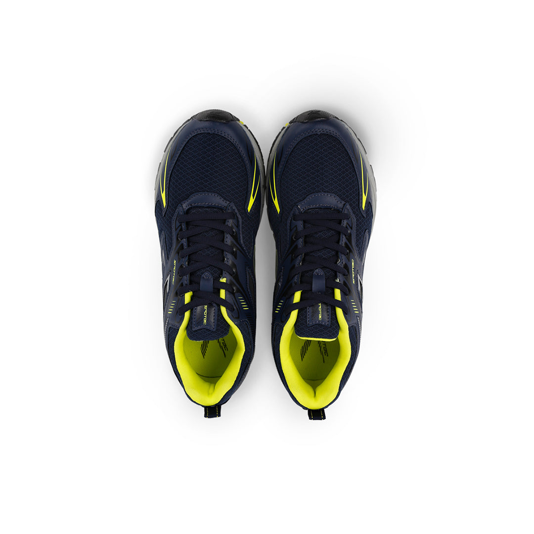 SPOTEC RUNNING VENTURE - NAVY/BRIGHT GREEN