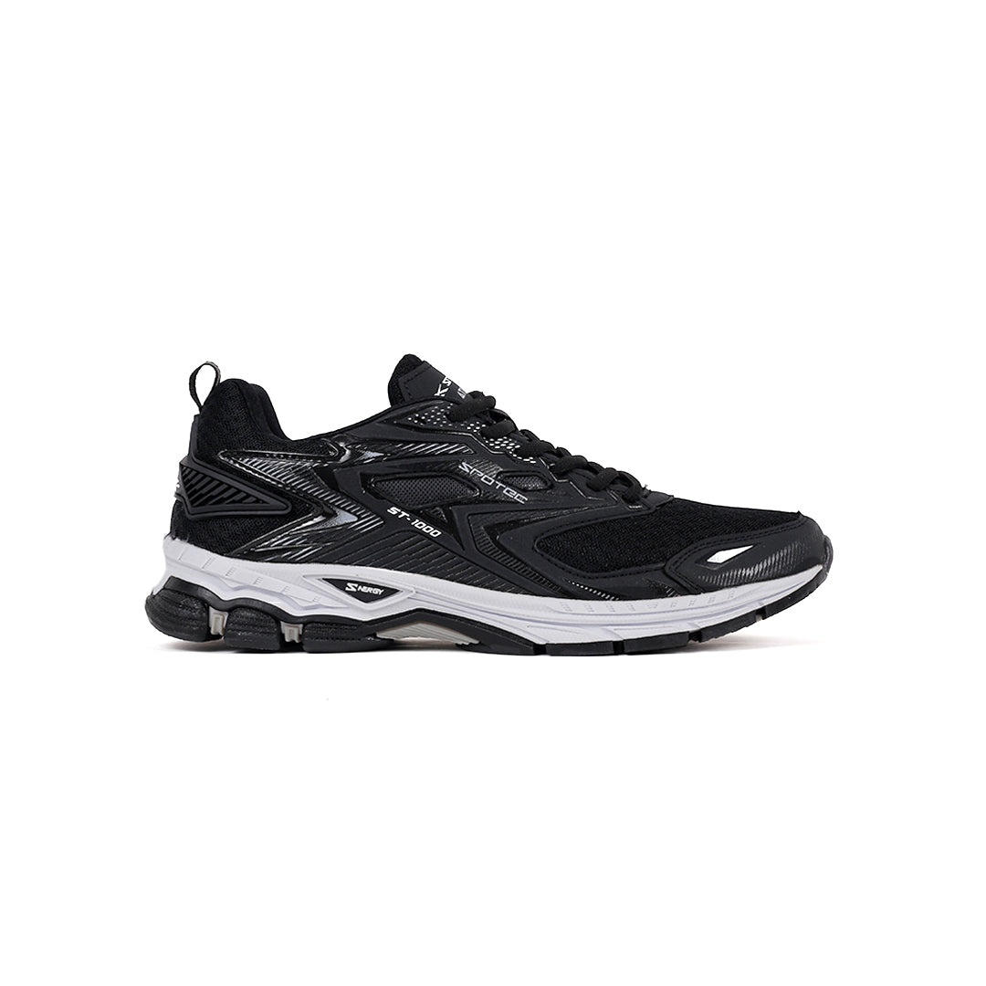 SPOTEC RUNNING ATLAND - BLACK/WHITE