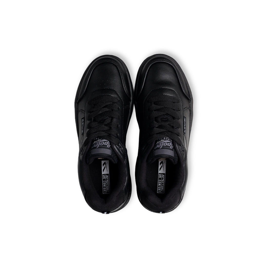SPOTEC SNEAKERS BLESSING - HITAM/HITAM