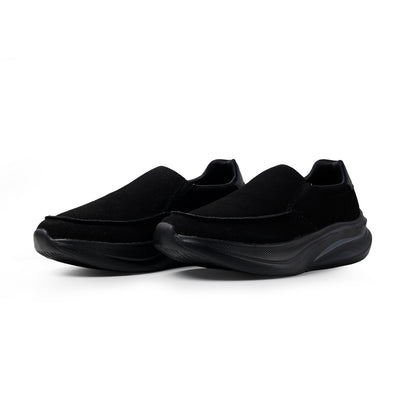 SPOTEC WALKING COMFORT WAVE SHELDON - HITAM/HITAM