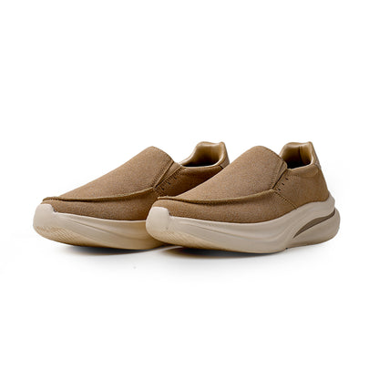 SPOTEC WALKING COMFORT WAVE SHELDON - COKLAT MUDA/PUTIH TULANG