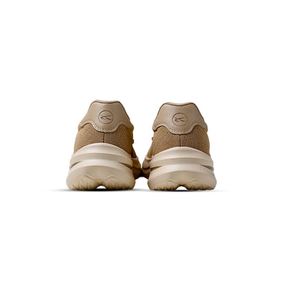 SPOTEC WALKING COMFORT WAVE SHELDON - COKLAT MUDA/PUTIH TULANG