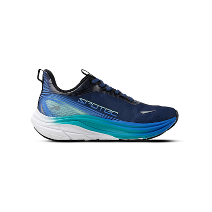SPOTEC RUNNING WHIZZ - NAVY/TEAL