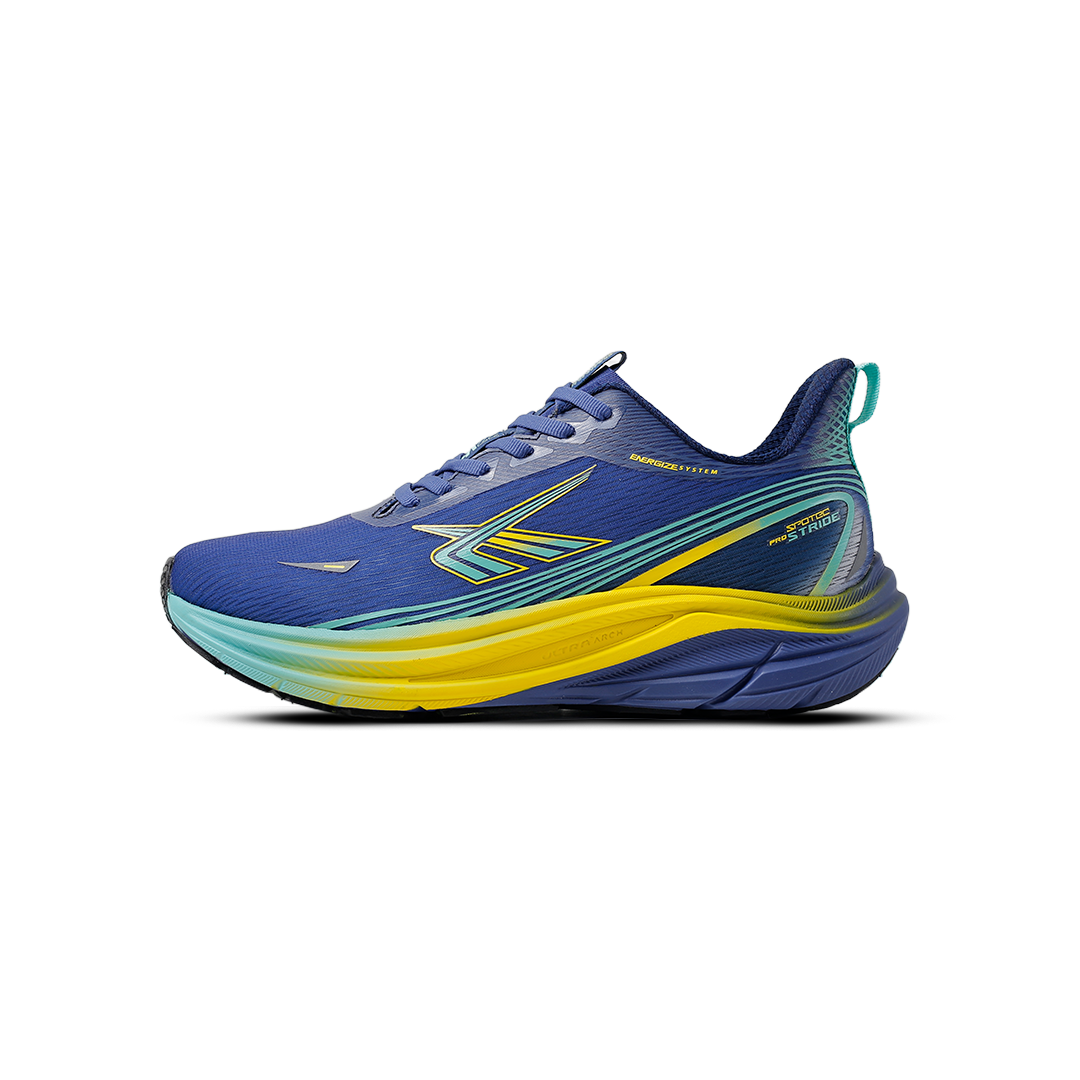 SPOTEC RUNNING WHIZZ - NAVY/YELLOW