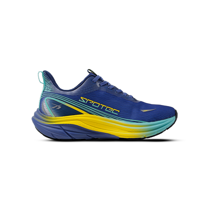 SPOTEC RUNNING WHIZZ - NAVY/YELLOW