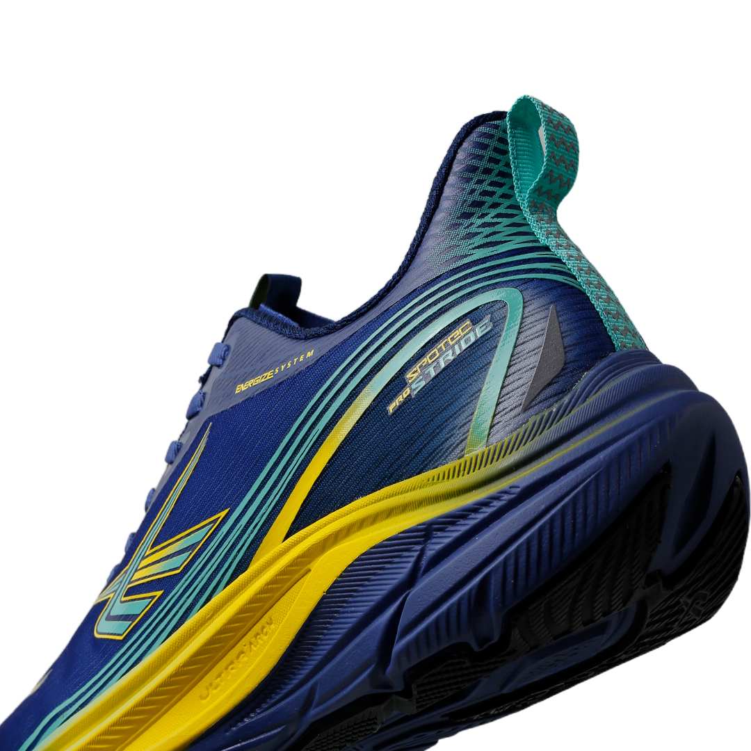SPOTEC RUNNING WHIZZ - NAVY/YELLOW