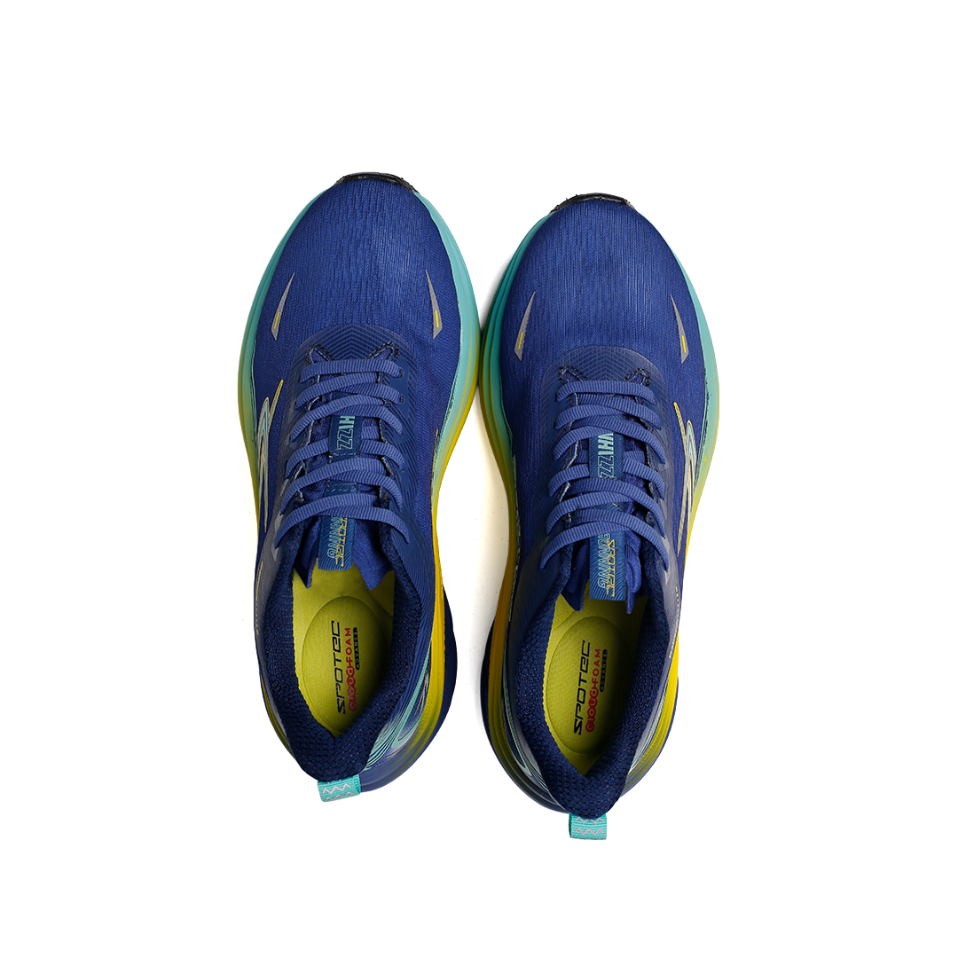 SPOTEC RUNNING WHIZZ - NAVY/YELLOW