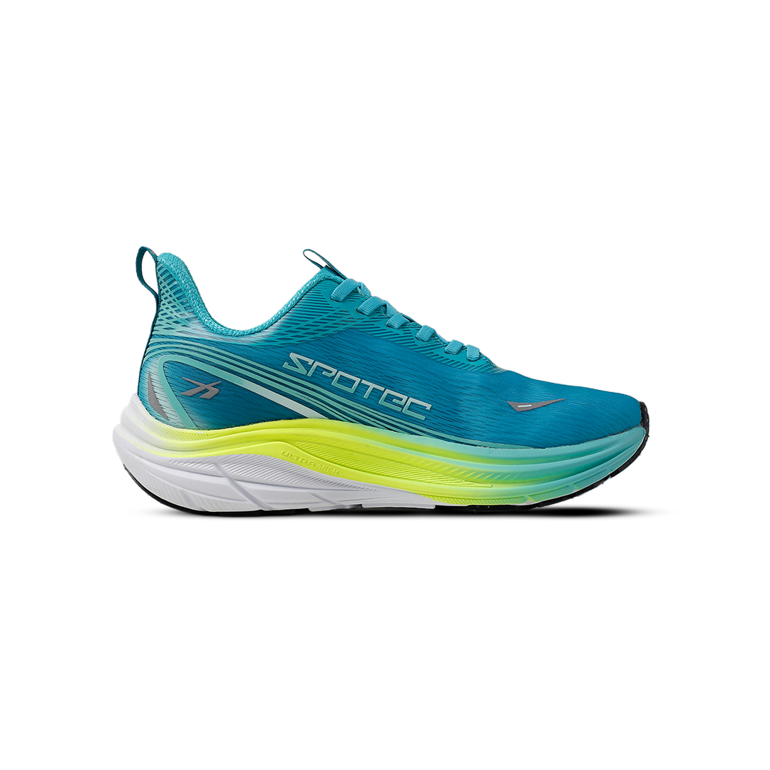 SPOTEC RUNNING WHIZZ - TEAL/LIGHT GREEN