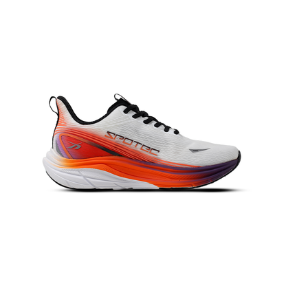 SPOTEC RUNNING WHIZZ - WHITE/ORANGE