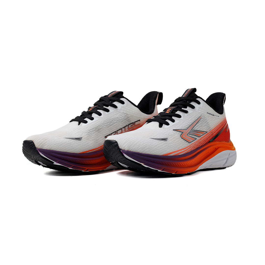 SPOTEC RUNNING WHIZZ - WHITE/ORANGE