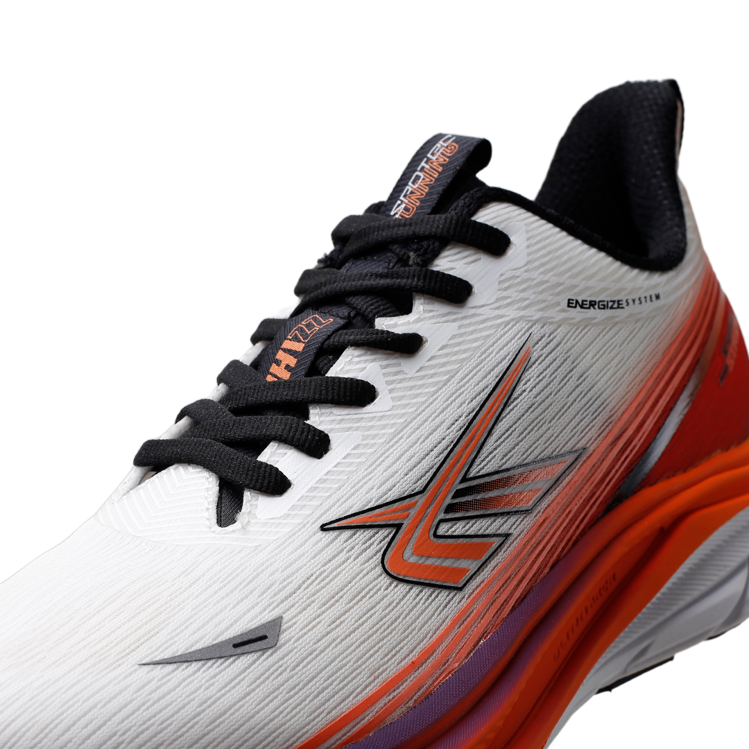 SPOTEC RUNNING WHIZZ - WHITE/ORANGE