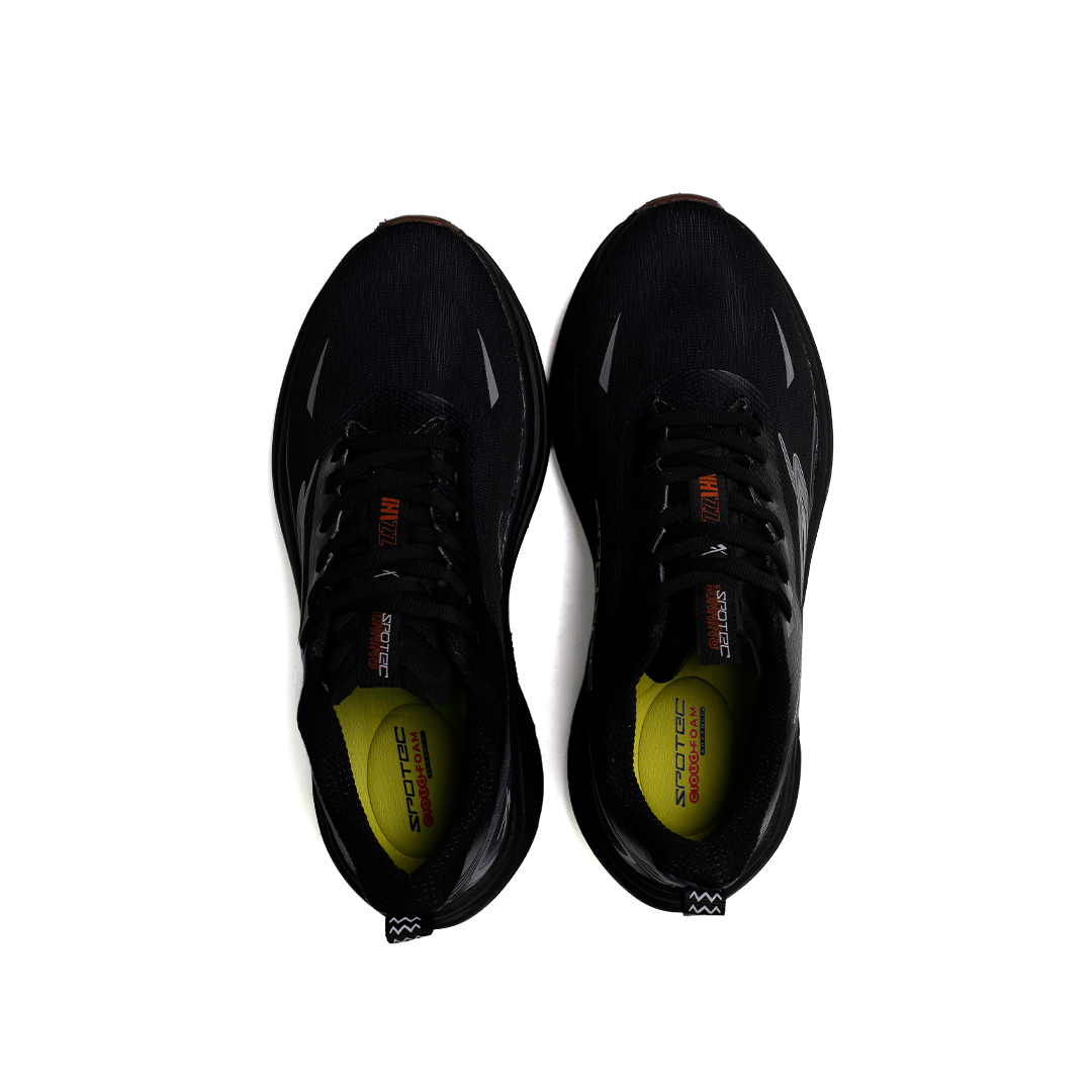 SPOTEC RUNNING WHIZZ - HITAM/HITAM