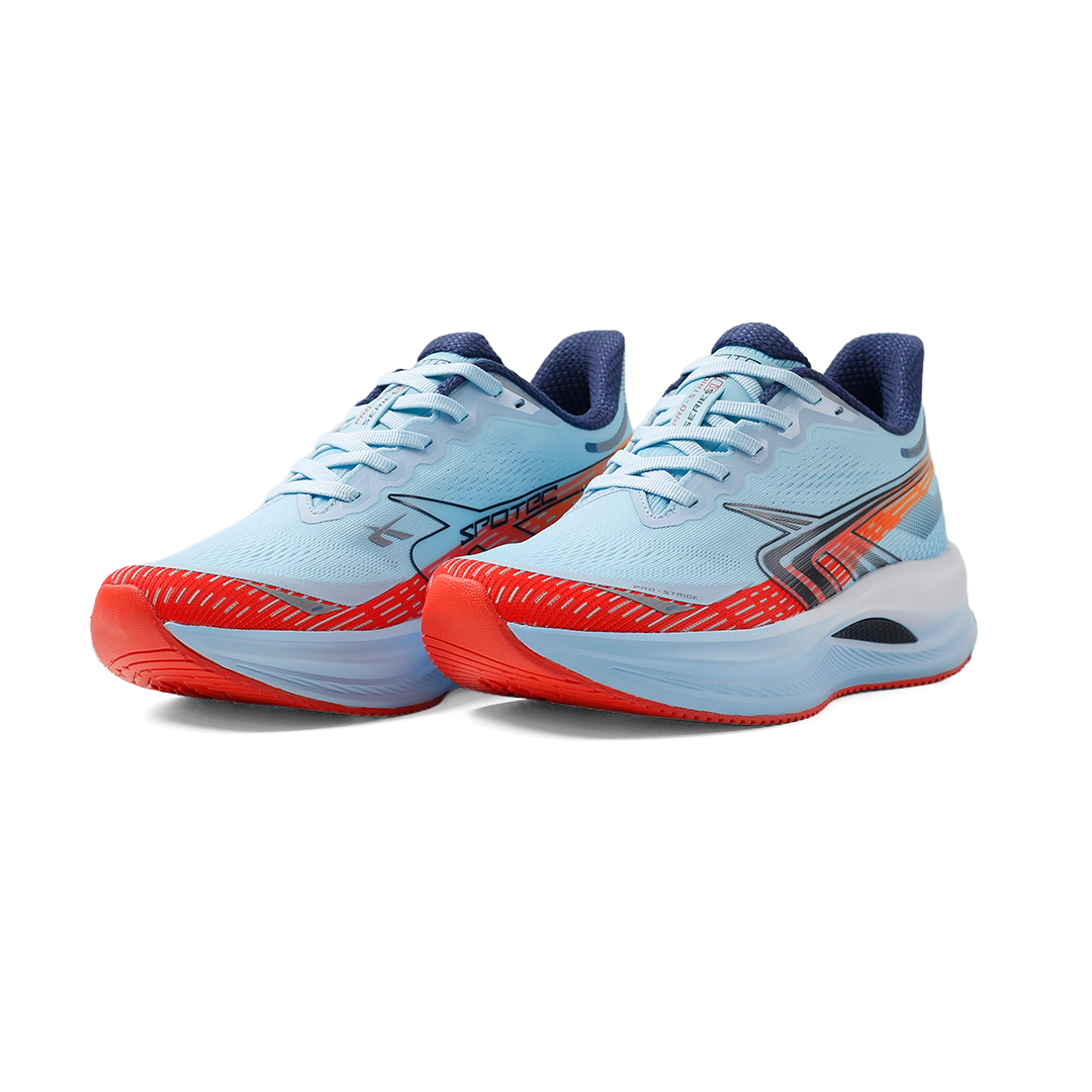 SPOTEC RUNNING PRO STRIDE 01 - LIGHT BLUE/ORANGE