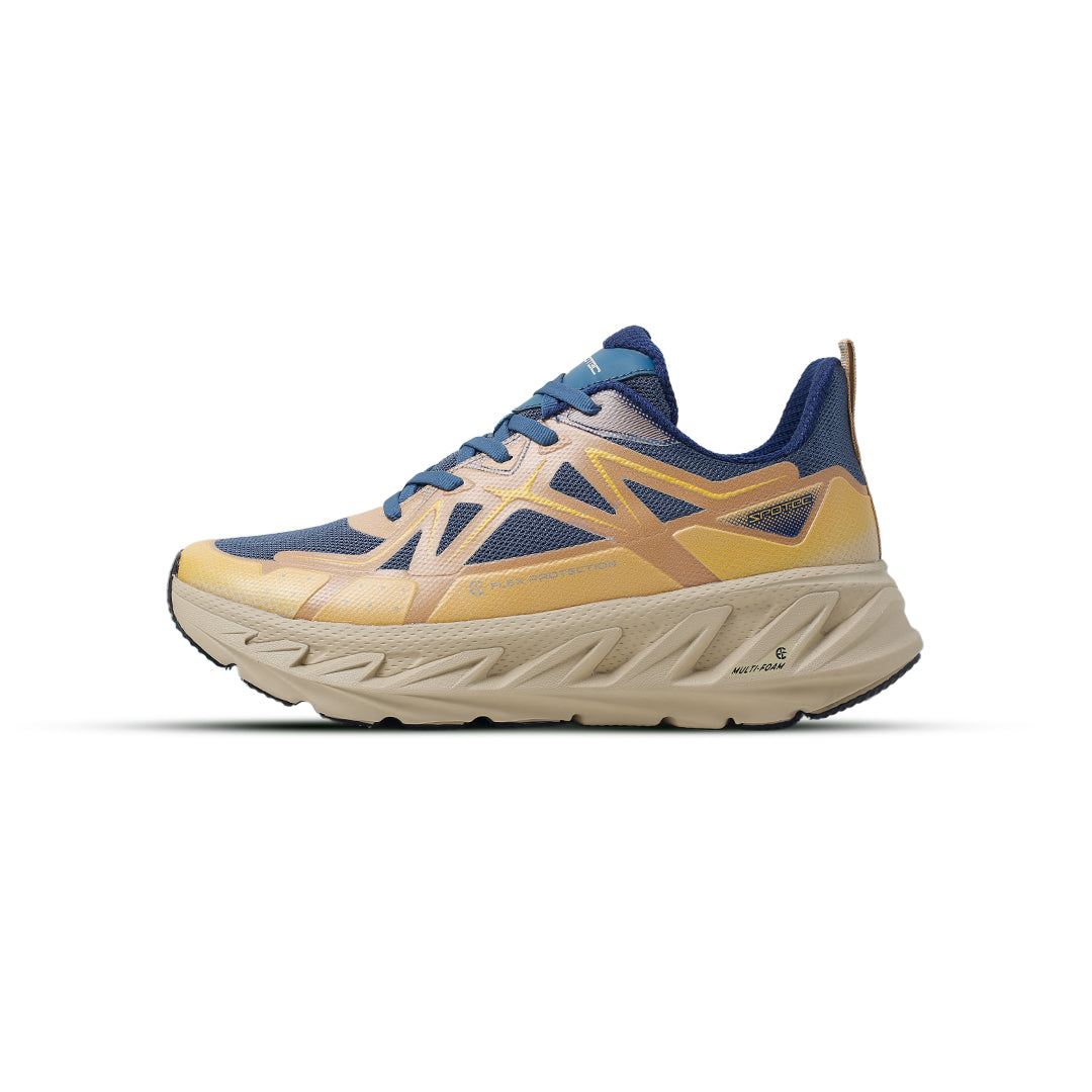 SPOTEC RUNNING ORION - COKLAT/BIRU TUA