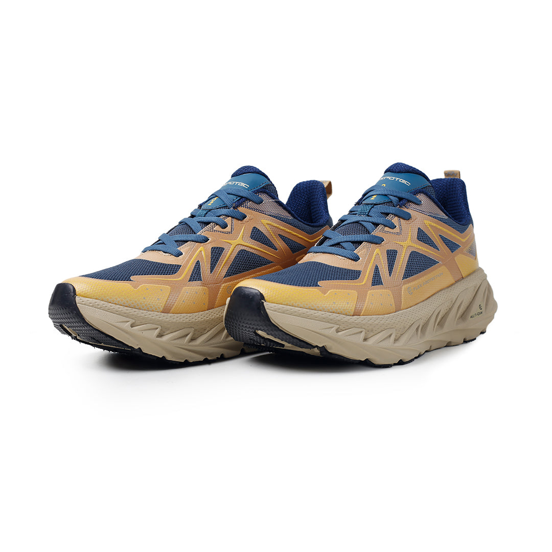 SPOTEC RUNNING ORION - COKLAT/BIRU TUA