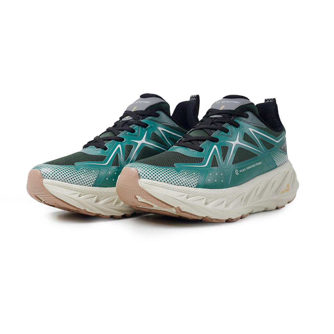 SPOTEC RUNNING ORION - GREEN/OFF WHITE