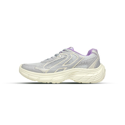 SPOTEC RUNNING COMFORT WAVE IVORY - LIGHT GREY/PURPLE