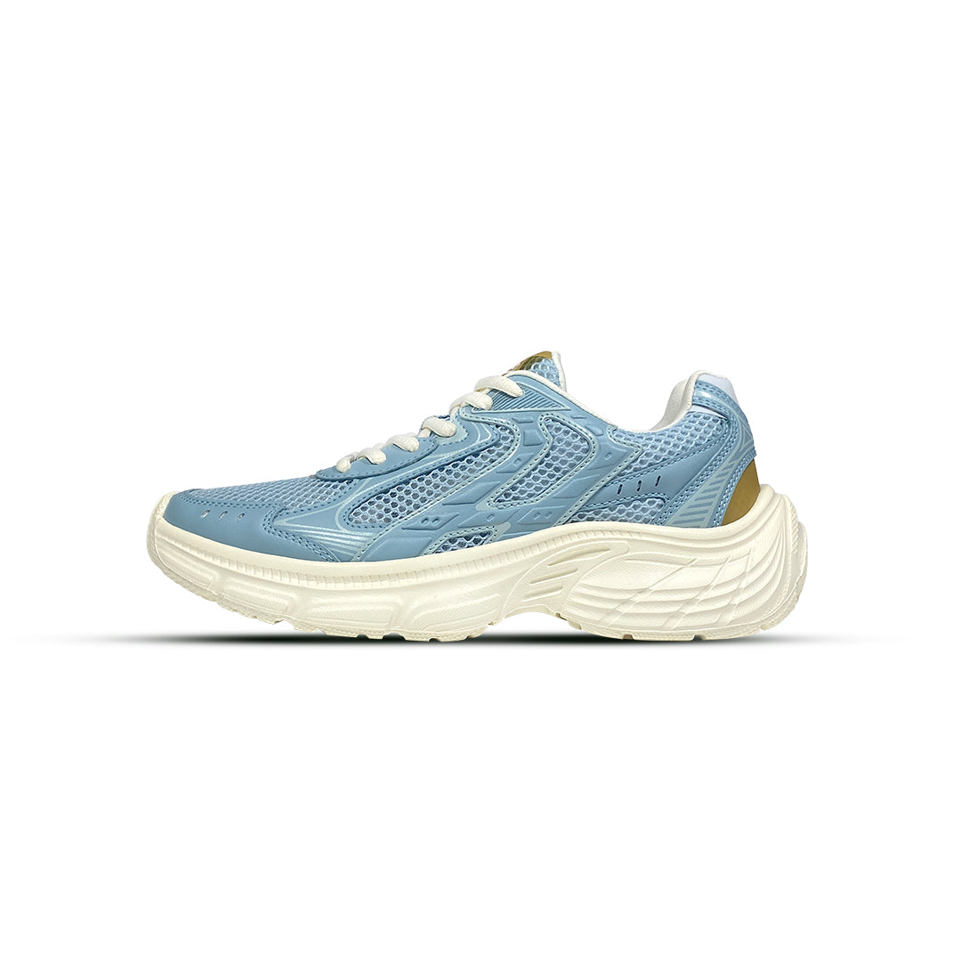 SPOTEC RUNNING COMFORT WAVE IVORY - LIGHT BLUE/OFF WHITE