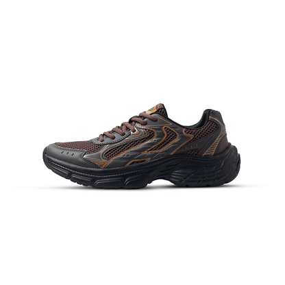 SPOTEC RUNNING COMFORT WAVE CLEVER - DARK BROWN/BLACK