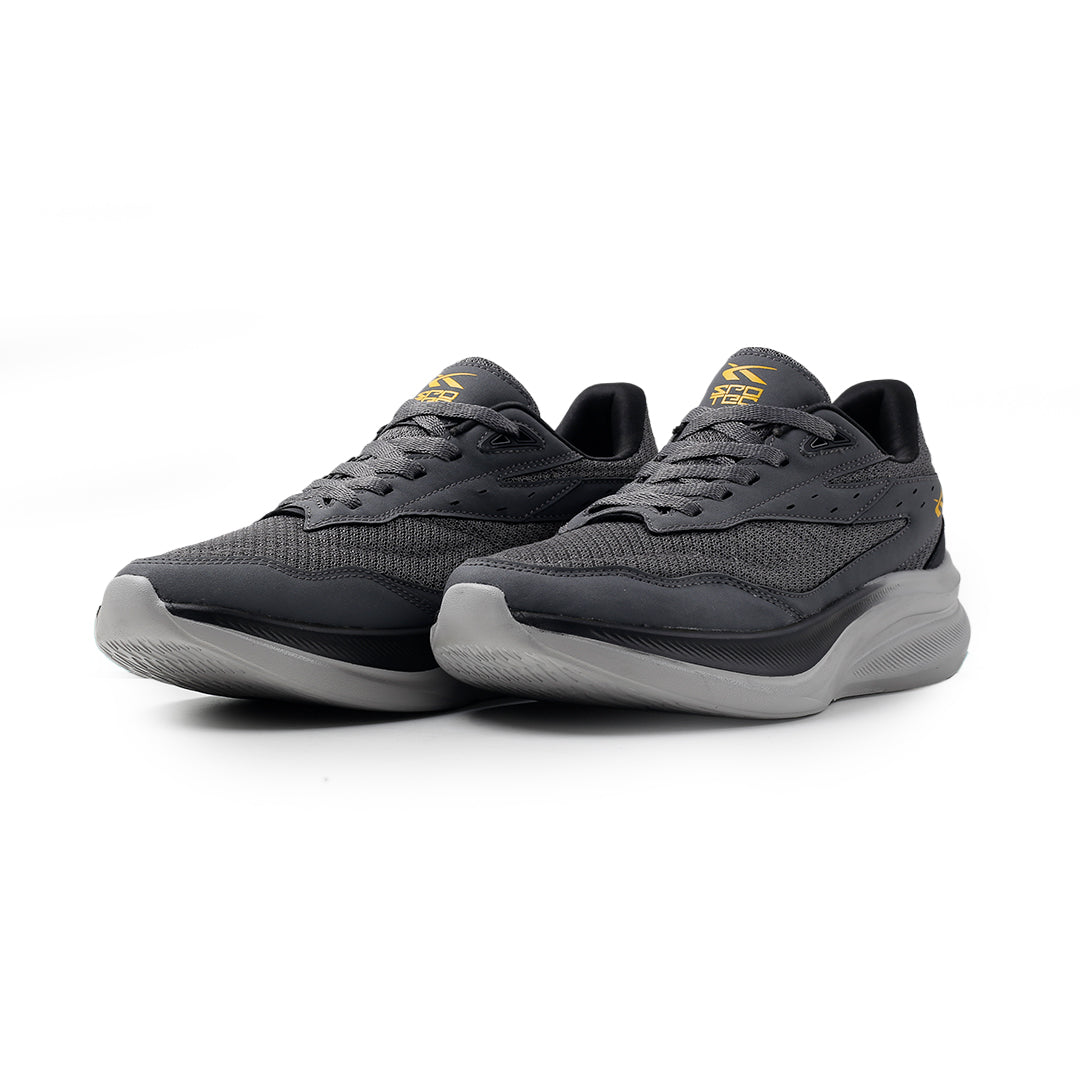 SPOTEC RUNNING COMFORT WAVE VALIANT - DARK GREY/BLACK