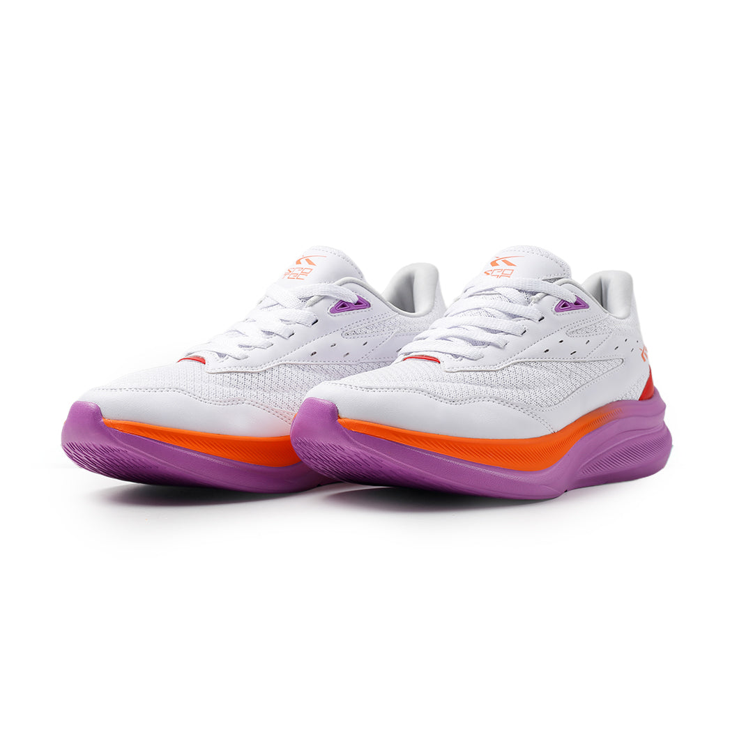 SPOTEC RUNNING COMFORT WAVE VALIANT - WHITE/PURPLE