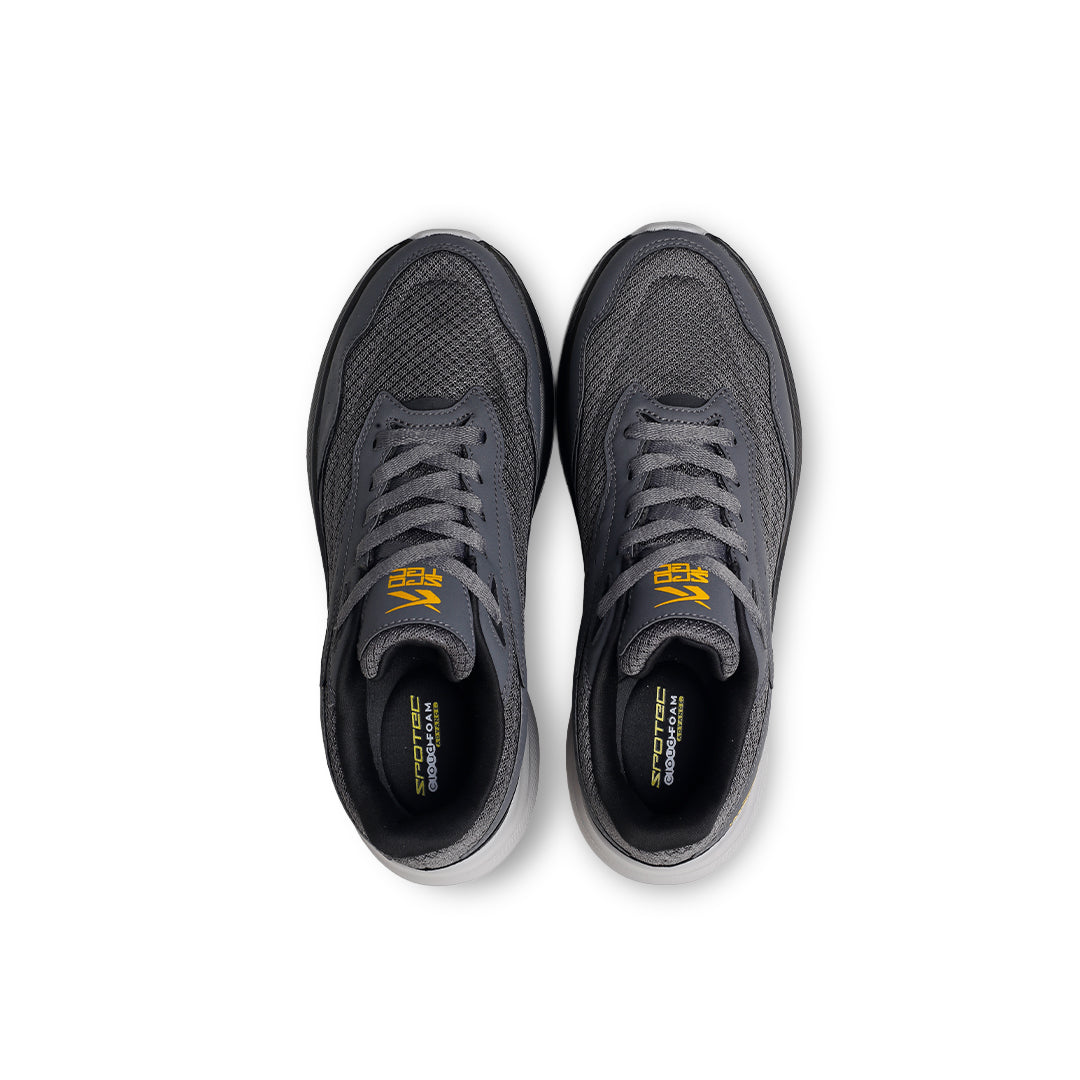 SPOTEC RUNNING COMFORT WAVE VALIANT - DARK GREY/BLACK