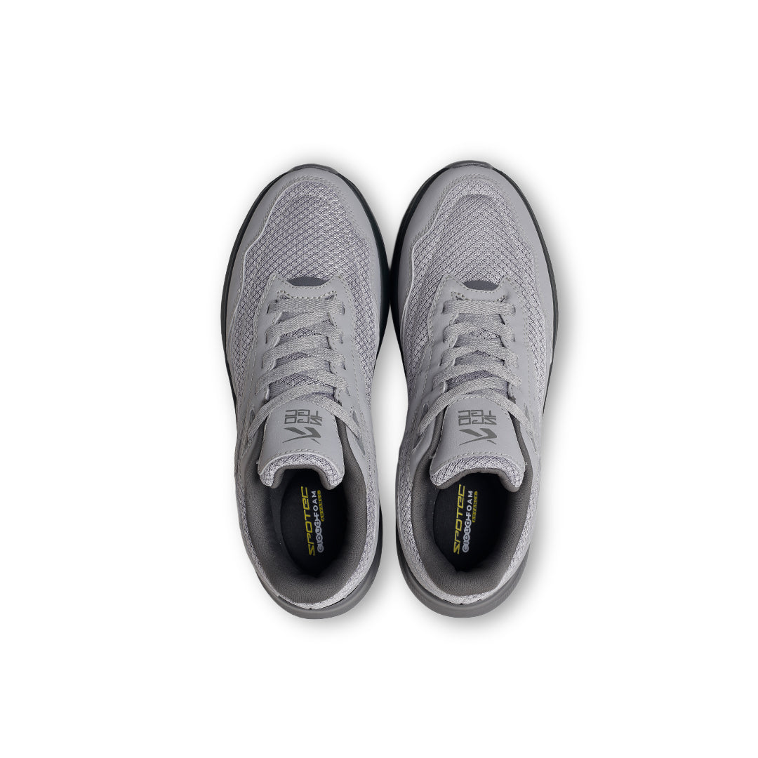 SPOTEC RUNNING COMFORT WAVE VALIANT - LIGHT GREY/DARK GREY